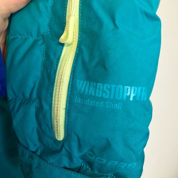 The North Face Steep Series Recco Teal Turquoise Down Ski Jacket - Picture 6 of 8